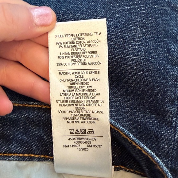 NWOT JOE’S The Margot High Rise Cuffed Straight Jean In Rendezvous - Picture 7 of 7